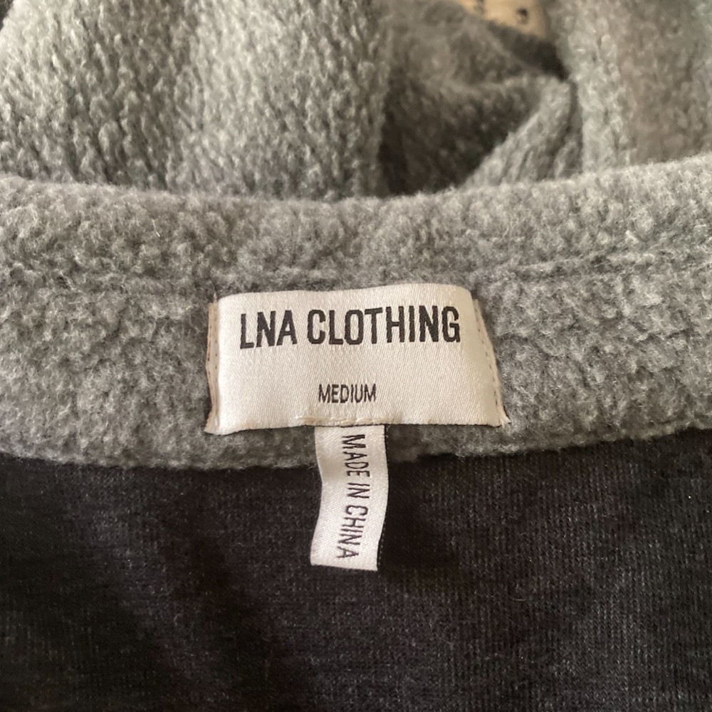 LNA Kasper Cropped Sherpa Jacket - Picture 4 of 4